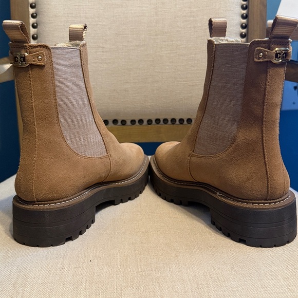 Sam Edelman Suede Laguna Chelsea Boots, Size 7 - Picture 5 of 9